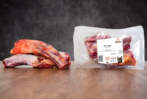 Hovädzí chvost surový 1 kg
