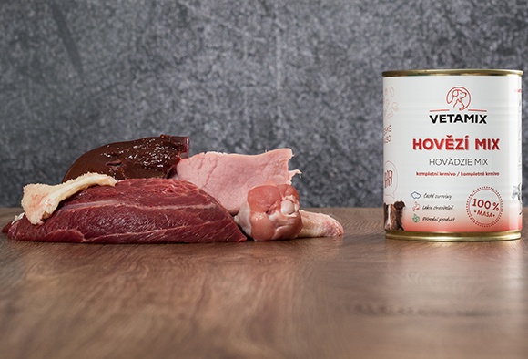 Hovädzí mix v konzerve 850 g