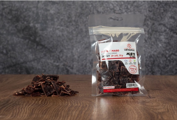 Hovězí maso JERKY ForCats 50 g