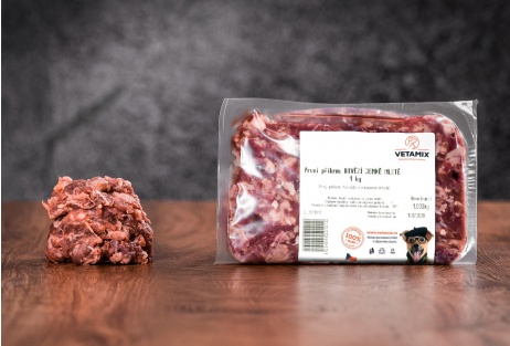 První příkrm: HOVĚZÍ JEMNĚ MLETÉ 1 kg