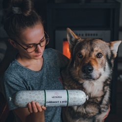 Saláma zverinová s ryžou 850 g