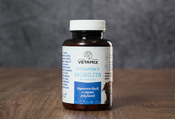 Vetamix vitamíny mobilita pro malé psy